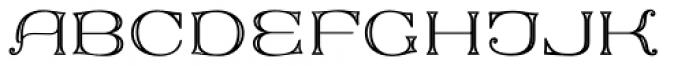 MFC Keating Monogram Stencil 10000 Impressions Font UPPERCASE