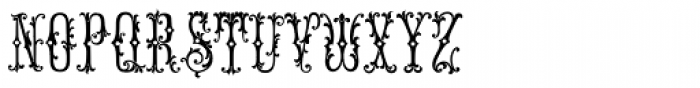 MFC Manoir Monogram (1000 Impressions) Font UPPERCASE