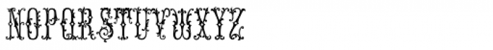 MFC Manoir Monogram (1000 Impressions) Font LOWERCASE