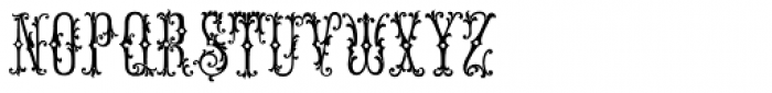 MFC Manoir Monogram Basic (25000 Impressions) Font UPPERCASE