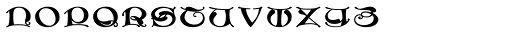 MFC Medieval Monogram Stack 1000 Impressions Font LOWERCASE