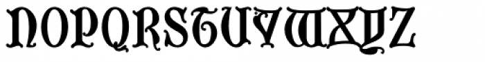 MFC Nadall Medieval Regular Font UPPERCASE