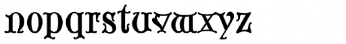MFC Nadall Medieval Regular Font LOWERCASE