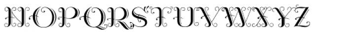 MFC Patisserie Monogram Regular Font LOWERCASE