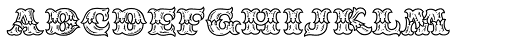 MFC Redding Monogram Font LOWERCASE
