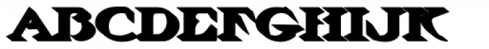 MFC Ringold Monogram Shadow Font LOWERCASE