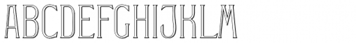 MFC Sappho Monogram (250 Impressions) Font LOWERCASE