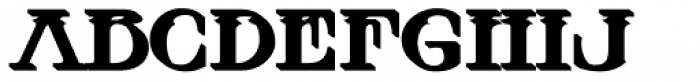 MFC Tattersaw Monogram Shadow Font UPPERCASE