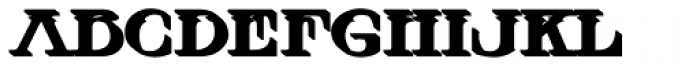 MFC Tattersaw Monogram Shadow Font LOWERCASE