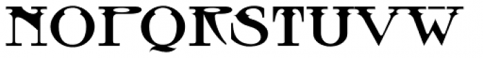 MFC Tattersaw Monogram Font UPPERCASE