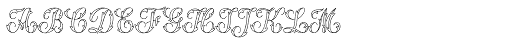 MFC Thornwright Monogram 1000 Impressions Font LOWERCASE