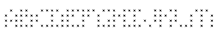 MFDefrag Warp Instance Font UPPERCASE