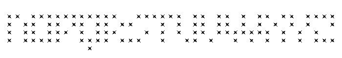MFDefrag Warp Instance Font UPPERCASE
