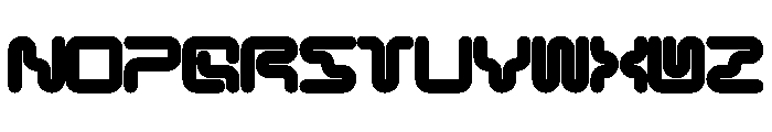 MFLXIIRounded HeavyRounded Font UPPERCASE