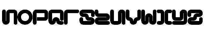 MFLXIIRounded HeavyRounded Font LOWERCASE