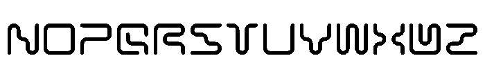 MFLXIIRounded RegularRounded Font UPPERCASE