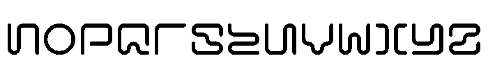 MFLXIIRounded RegularRounded Font LOWERCASE