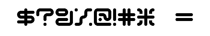 MFLXIIRounded SemiboldRounded Font OTHER CHARS