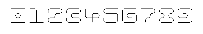 MFLXIIRounded ThinRounded Font OTHER CHARS