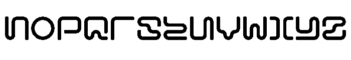 MFLXIISemiRounded MediumSemiRounded Font LOWERCASE