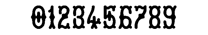 MFSkeleton Bold Font OTHER CHARS