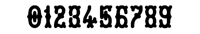 MFSkeleton Heavy Font OTHER CHARS