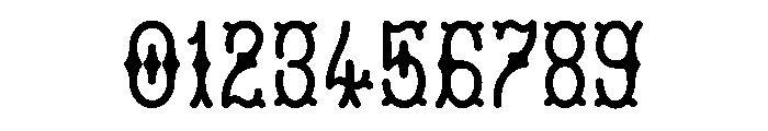 MFSkeleton Regular Font OTHER CHARS