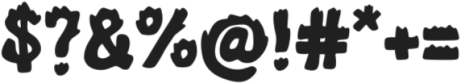 MGF Firechikns Regular otf (400) Font OTHER CHARS