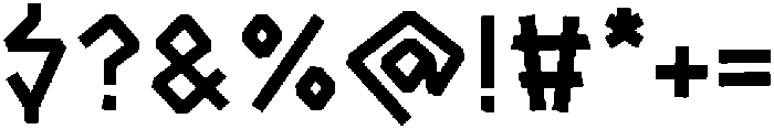 MGF Kronkeld Regular otf (400) Font OTHER CHARS