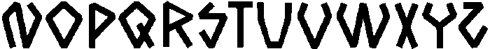 MGF Kronkeld Regular otf (400) Font UPPERCASE