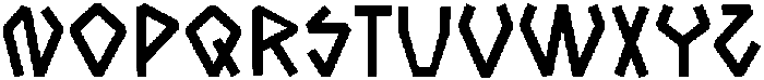 MGF Kronkeld Regular otf (400) Font LOWERCASE