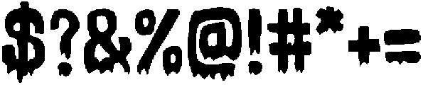 MGF Moltfire Regular otf (400) Font OTHER CHARS