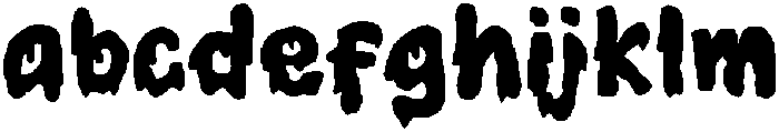MGF Zombice Regular otf (400) FONT