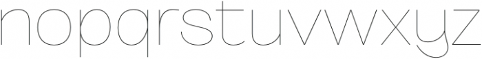 MGT Fugiat Hairline otf (100) Font LOWERCASE