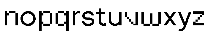 MGN Humble Font LOWERCASE