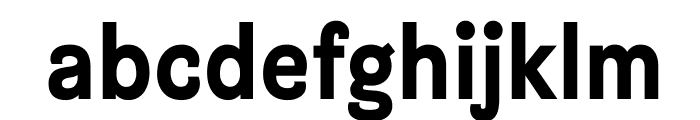 Brezel Grotesk Bold Font LOWERCASE