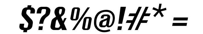 Coperto Italic Font OTHER CHARS