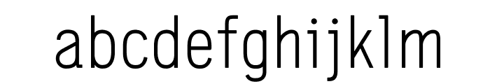 Generika Light Font LOWERCASE