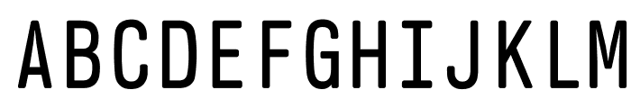 Generika Mono Regular Font UPPERCASE