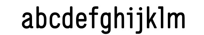 Generika Regular Font LOWERCASE