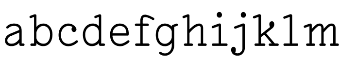 Lacrima Serif Regular Font LOWERCASE