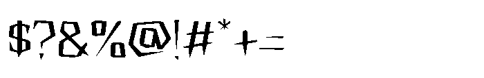 MGF Elektrix Wizards Font OTHER CHARS