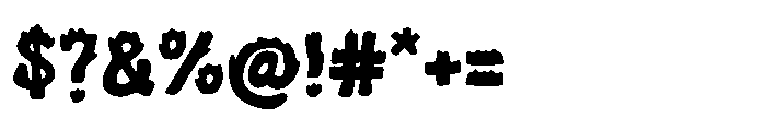 MGF Firechikns Font OTHER CHARS