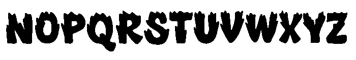 MGF Firechikns Font UPPERCASE