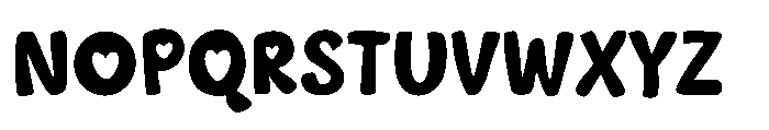 MGF Pinlock Font UPPERCASE