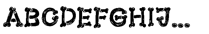 MGF Sketchleton Font UPPERCASE