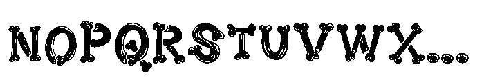MGF Sketchleton Font LOWERCASE