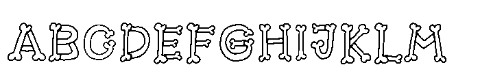 MGF Skul x lines FONT