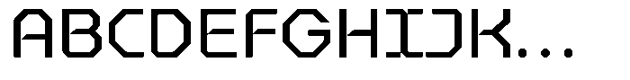 MGN Parallaxe Display Alt1 Font UPPERCASE