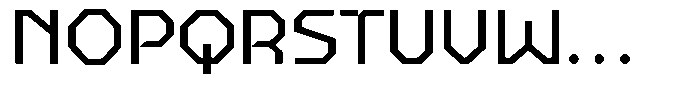 MGN Parallaxe Display Alt1 Font UPPERCASE